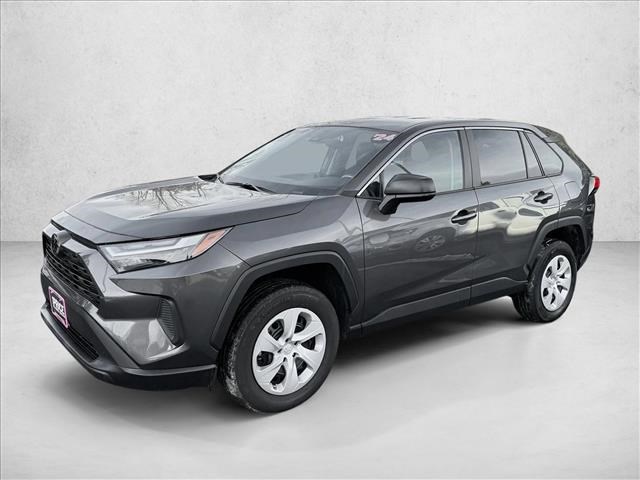 Magnetic Gray Metallic 2024 Toyota RAV4 LE AWD SUV / Crossover All-Wheel Drive Automatic