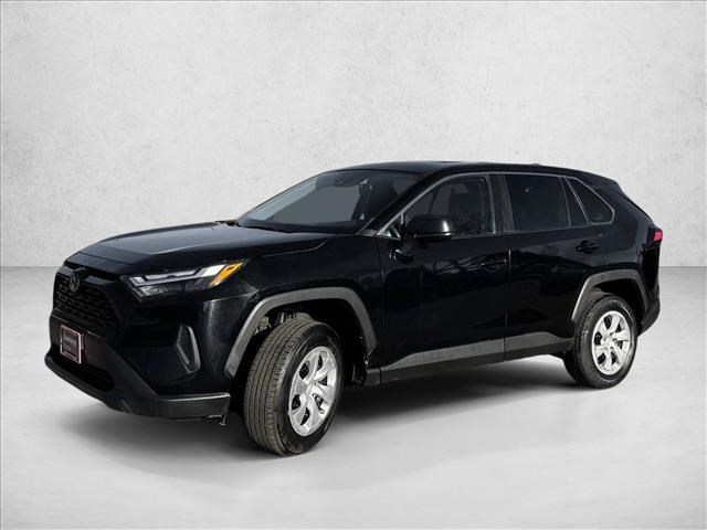Midnight Black Metallic 2024 Toyota RAV4 LE AWD SUV / Crossover All-Wheel Drive Automatic