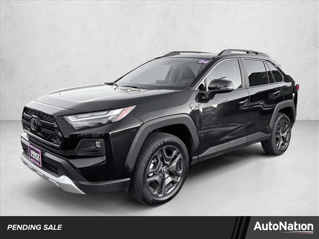Midnight Black Metallic 2024 Toyota RAV4 Adventure AWD SUV / Crossover All-Wheel Drive Automatic