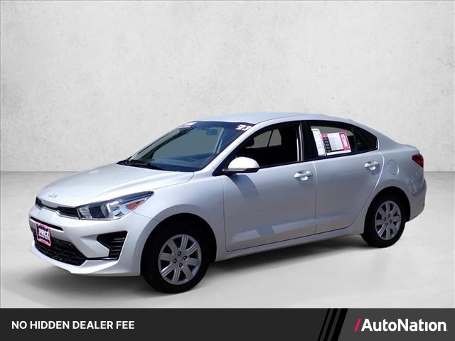 Silky Silver 2023 Kia Rio Sedan Front-Wheel Drive Automatic