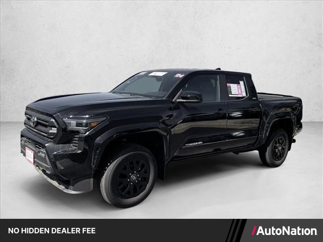 Black 2024 Toyota Tacoma Pickup Truck Four-Wheel Drive Automatic