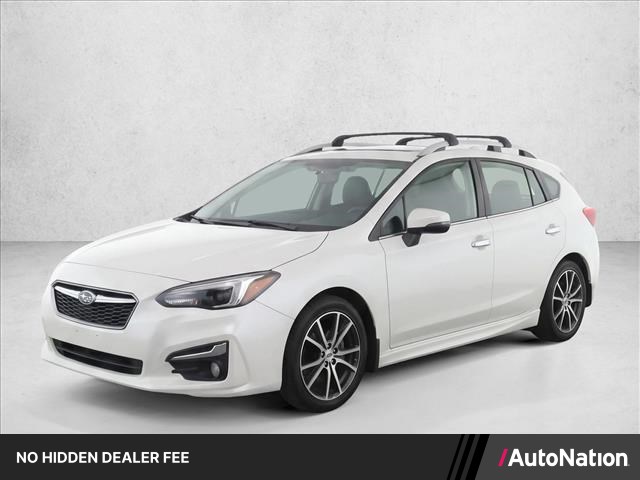 Crystal White Pearl 2017 Subaru Impreza Hatchback All-Wheel Drive Automatic