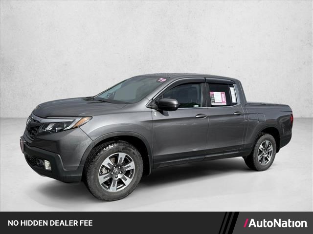 Gray (Modern Steel Metal) 2019 Honda Ridgeline RTL AWD Pickup Truck All-Wheel Drive 6-Speed Automatic