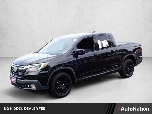 Crystal Black Pearl 2018 Honda Ridgeline Pickup Truck All-Wheel Drive 6-Speed Automatic