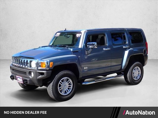 Gray 2007 Hummer H3 SUV / Crossover Four-Wheel Drive 4-Speed Automatic