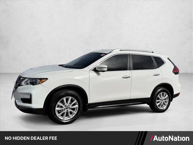 Glacier White 2017 Nissan Rogue SUV / Crossover All-Wheel Drive Automatic