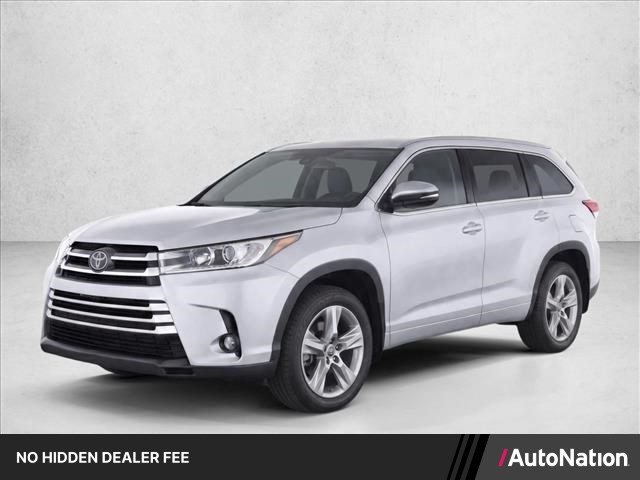 Celestial Silver Metallic 2019 Toyota Highlander SUV / Crossover All-Wheel Drive Automatic