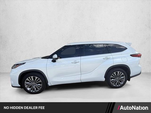 White (Blizzard Pearl) 2021 Toyota Highlander SUV / Crossover All-Wheel Drive Automatic