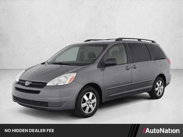 Silver/Gray 2005 Toyota Sienna Minivan Front-Wheel Drive Automatic