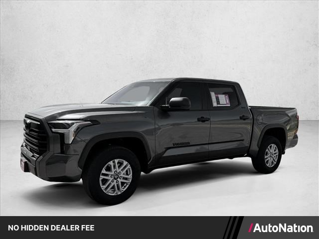 Magnetic Gray Metallic 2025 Toyota Tundra SR5 CrewMax Cab 4WD Pickup Truck Four-Wheel Drive Automatic