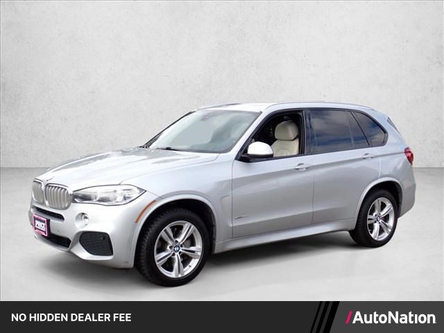 Silver 2017 BMW X5 SUV / Crossover All-Wheel Drive Automatic