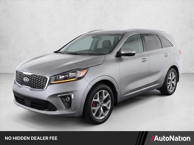 Titanium Silver 2019 Kia Sorento SX V6 AWD SUV / Crossover All-Wheel Drive Automatic