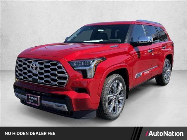 Supersonic Red 2026 Toyota Sequoia SUV / Crossover Four-Wheel Drive Automatic