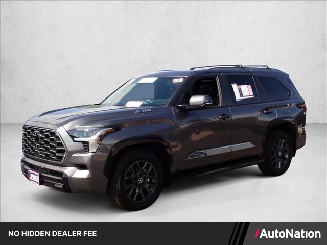 Magnetic Gray Metallic 2025 Toyota Sequoia SUV / Crossover Four-Wheel Drive Automatic