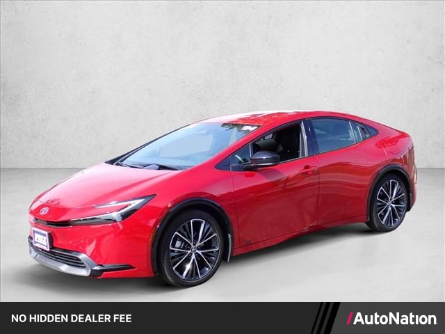 Supersonic Red 2024 Toyota Prius Hatchback All-Wheel Drive Automatic