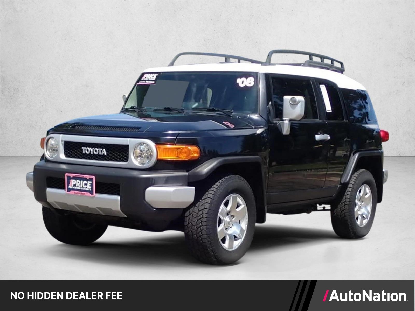 Black 2008 Toyota FJ Cruiser SUV / Crossover Four-Wheel Drive Automatic