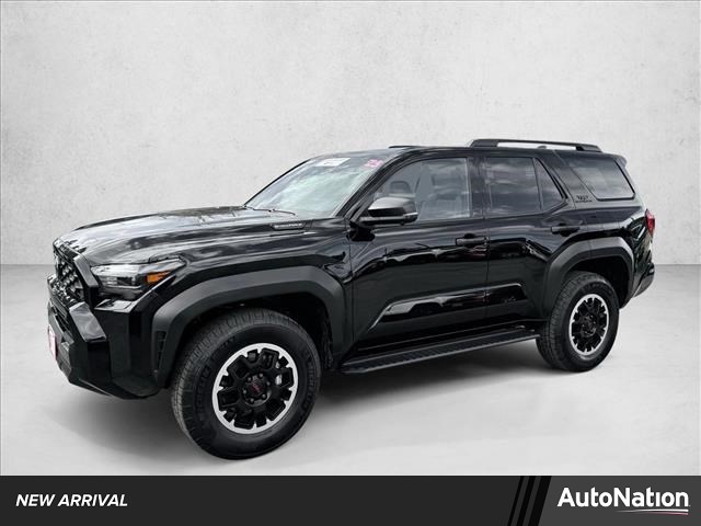 Black 2025 Toyota 4Runner TRD Off-Road Premium 4WD SUV / Crossover Four-Wheel Drive Automatic