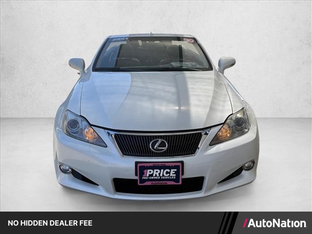 Starfire Pearl 2010 Lexus IS Convertible Rear-Wheel Drive Automatic