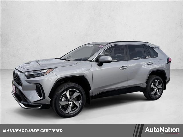 Silver Sky Metallic 2024 Toyota RAV4 Prime SE AWD SUV / Crossover All-Wheel Drive Automatic