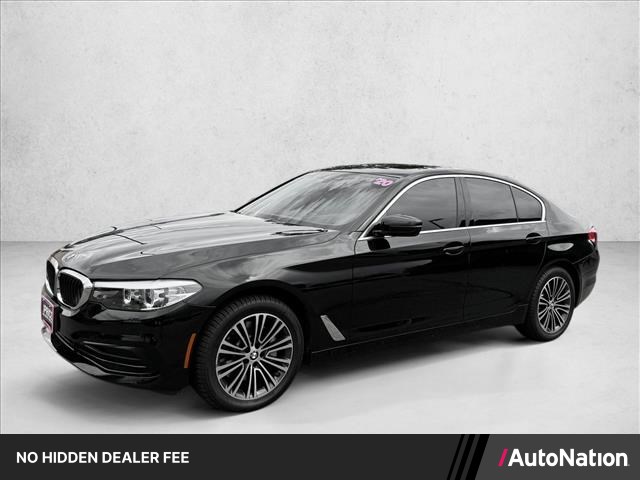 Jet Black 2020 BMW 5 Series Sedan All-Wheel Drive Automatic