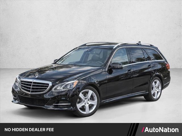 Obsidian Black Metallic 2014 Mercedes-Benz E-Class Wagon All-Wheel Drive Automatic