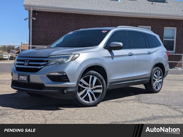 Lunar Silver Metallic 2017 Honda Pilot Touring AWD SUV / Crossover All-Wheel Drive Automatic