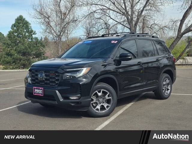 Crystal Black Pearl 2022 Honda Passport TrailSport AWD SUV / Crossover All-Wheel Drive Automatic