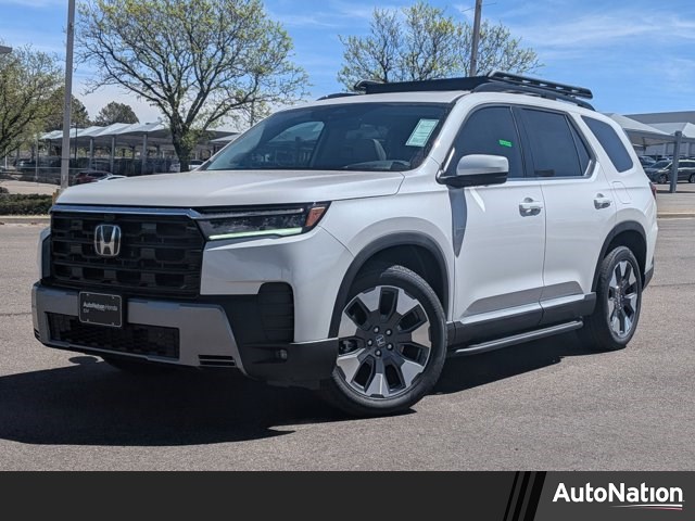 Platinum White Pearl 2026 Honda Pilot Elite AWD SUV / Crossover All-Wheel Drive Automatic