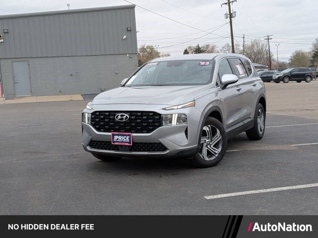 Shimmering Silver 2023 Hyundai Santa Fe SE FWD SUV / Crossover Front-Wheel Drive Automatic