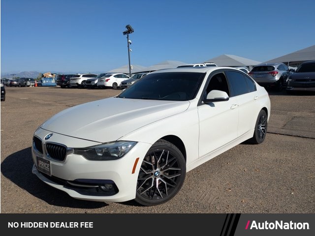 Mineral White Metall 2016 BMW 3 Series Sedan All-Wheel Drive Automatic