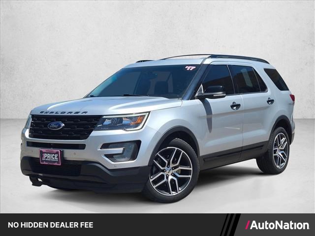 Ingot Silver Metallic 2017 Ford Explorer Sport AWD SUV / Crossover All-Wheel Drive 6-Speed Automatic