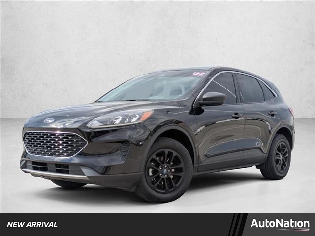 Agate Black Metallic 2022 Ford Escape SE AWD SUV / Crossover All-Wheel Drive 8-Speed Automatic