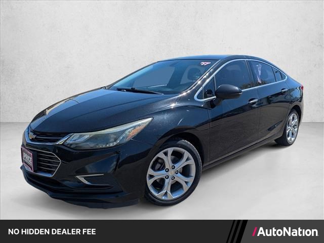 Mosaic Black Metallic 2017 Chevrolet Cruze Premier Sedan FWD Sedan Front-Wheel Drive 6-Speed Automatic