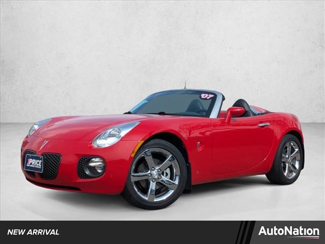 Red 2007 Pontiac Solstice GXP Convertible Rear-Wheel Drive 5-Speed Manual
