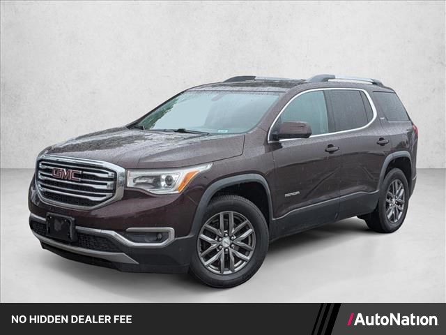 Black Cherry Metallic 2017 GMC Acadia SLT-1 AWD SUV / Crossover Four-Wheel Drive 6-Speed Automatic