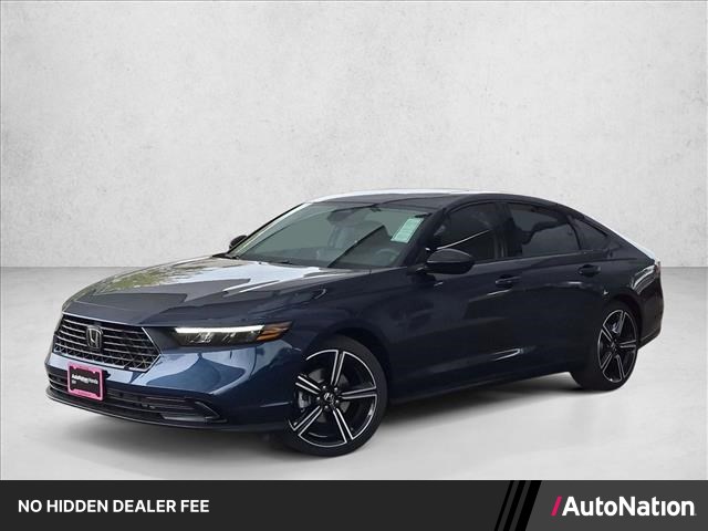 Canyon River Blue Metallic 2026 Honda Accord Sedan Front-Wheel Drive Continuously Variable Transmission