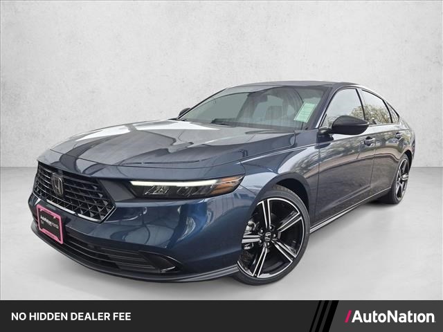Canyon River Blue Metallic 2026 Honda Accord Sedan Front-Wheel Drive Continuously Variable Transmission