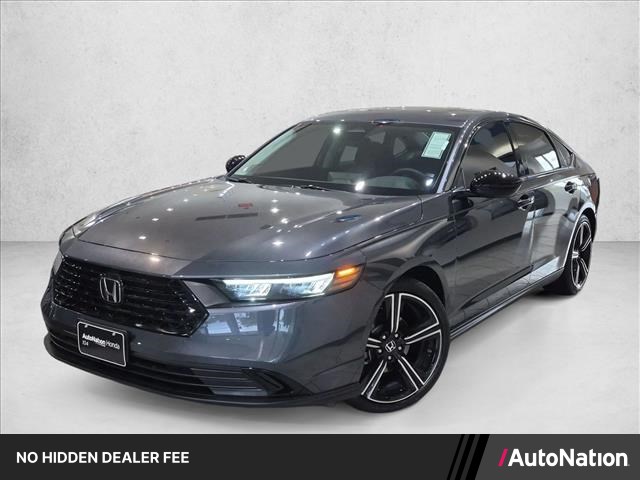 Meteorite Gray Metallic 2026 Honda Accord Sedan Front-Wheel Drive Continuously Variable Transmission