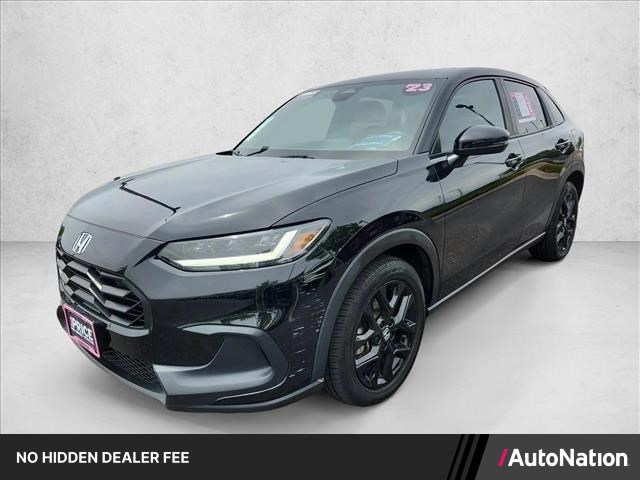 Crystal Black Pearl 2023 Honda HR-V SUV / Crossover All-Wheel Drive Automatic