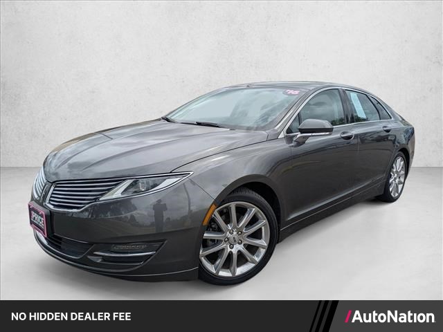 Gray (Magnetic Metallic) 2016 Lincoln MKZ AWD Sedan All-Wheel Drive 6-Speed Automatic