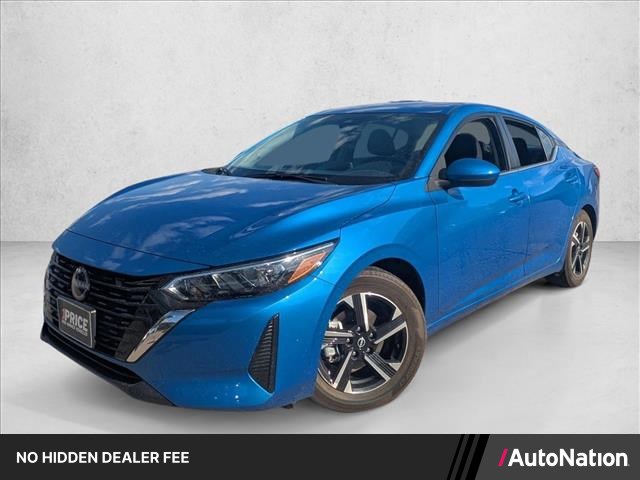 Electric Blue Metallic 2025 Nissan Sentra Sedan Front-Wheel Drive Automatic