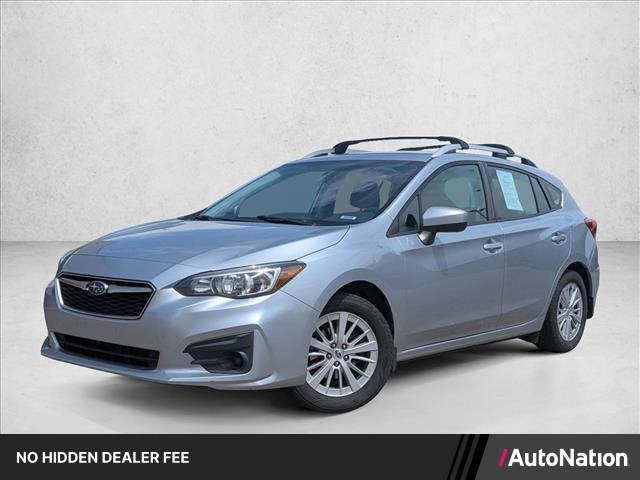 Ice Silver Metallic 2017 Subaru Impreza 2.0i Premium Hatchback Hatchback All-Wheel Drive Automatic
