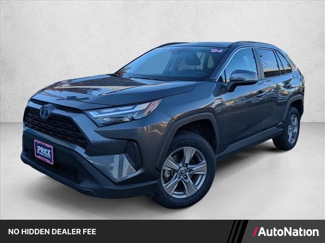 Magnetic Gray Metallic 2024 Toyota RAV4 Hybrid SUV / Crossover All-Wheel Drive Automatic