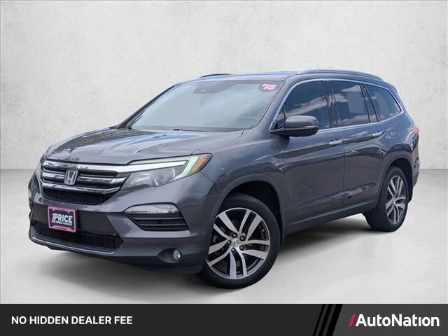 Lunar Silver Metallic 2018 Honda Pilot SUV / Crossover All-Wheel Drive Automatic