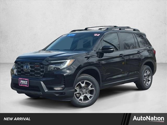 Crystal Black Pearl 2022 Honda Passport TrailSport AWD SUV / Crossover All-Wheel Drive Automatic
