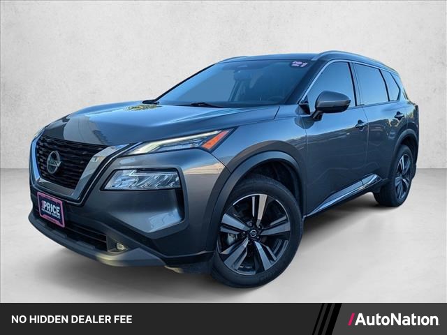 Gray (Gun Metallic) 2021 Nissan Rogue SUV / Crossover All-Wheel Drive Automatic