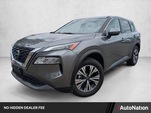 Gray (Gun Metallic) 2023 Nissan Rogue SV AWD SUV / Crossover All-Wheel Drive Automatic