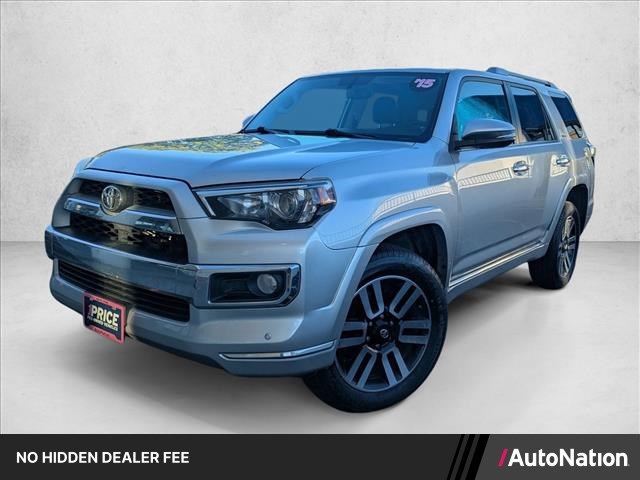 Classic Silver Metallic 2015 Toyota 4Runner SUV / Crossover All-Wheel Drive Automatic