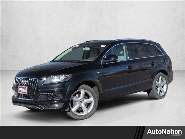 Night Black 2014 Audi Q7 3.0T quattro S-Line Prestige SUV / Crossover All-Wheel Drive Automatic