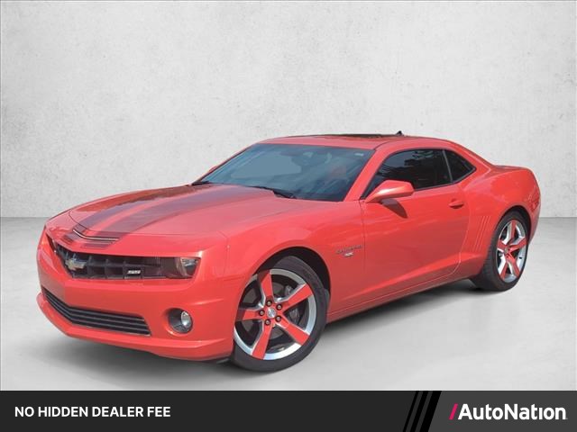 Inferno Orange Metallic 2011 Chevrolet Camaro Coupe Rear-Wheel Drive 6-Speed Automatic
